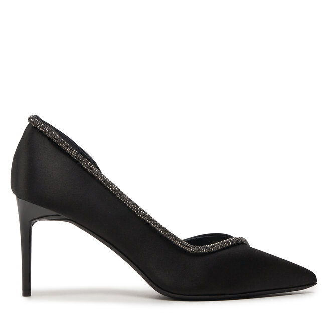 Szpilki Max Mara Pumpcrystal80 24245263916 Czarny - kobiece