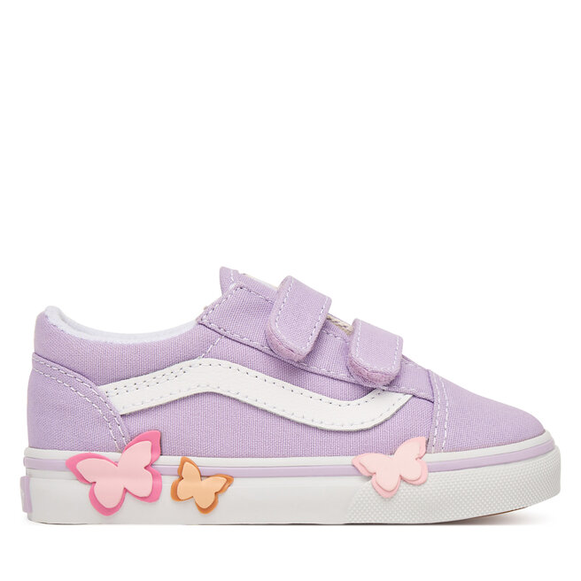 Tenisówki Vans Old Skool V Butterfly VN000EFHFSF1 Fioletowy - dziewczęce