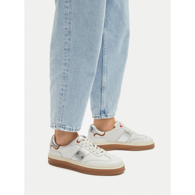 Sneakersy Beverly Hills Polo Club WI34-3410-17438-01 Biały - kobiece