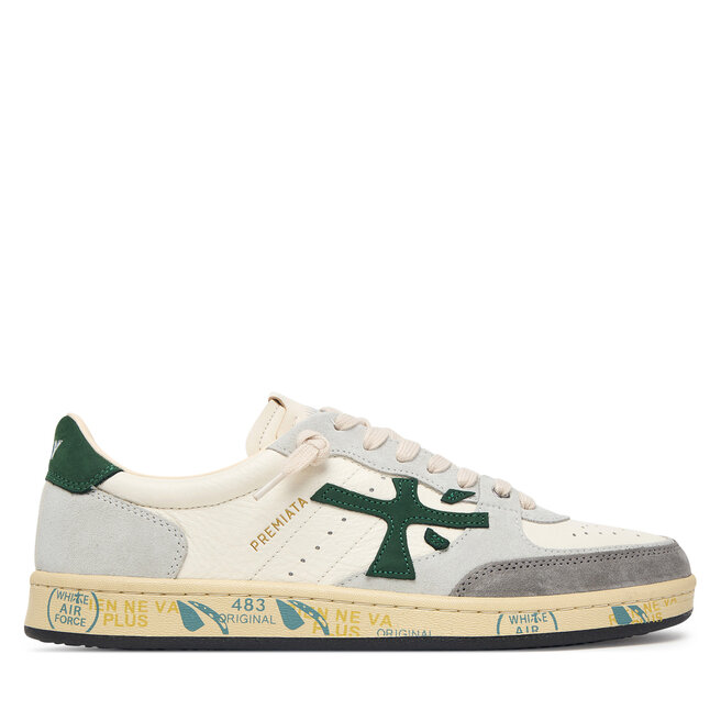 Sneakersy Premiata Bsktclay Bskt Clay Var 7623 Biały - męskie