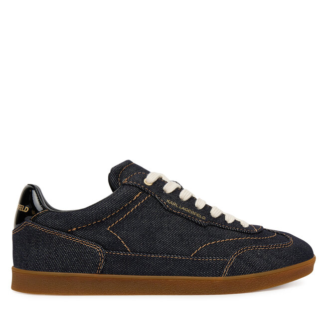 Sneakersy KARL LAGERFELD Kandidate KL63814 DAA Granatowy - kobiece