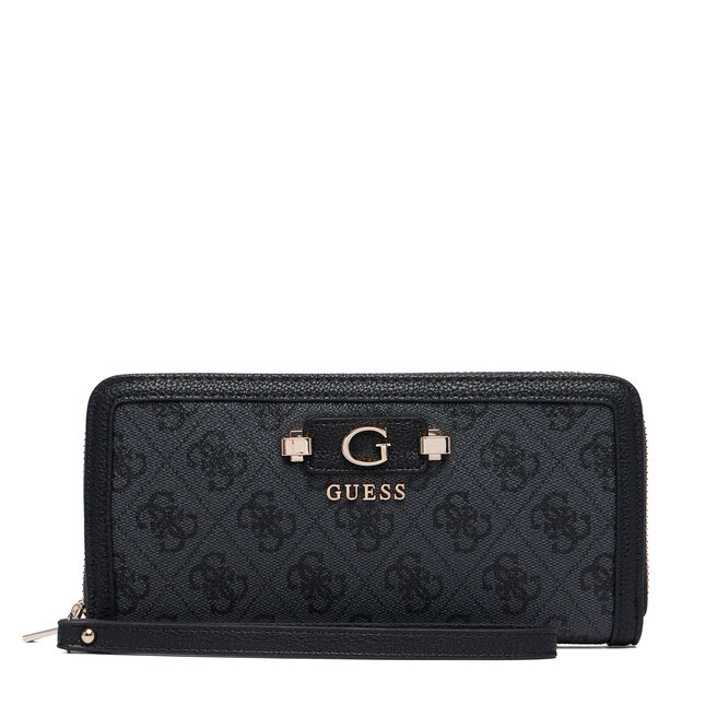Portfel Guess Lindsey Slg SWSG97 49146 Szary ciemny -