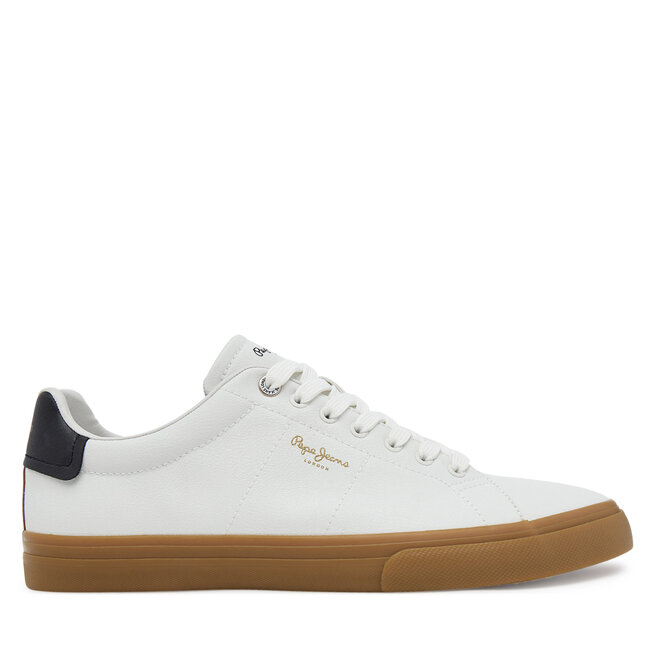 Tenisówki Pepe Jeans Kenton Base PMS300003 Écru - męskie