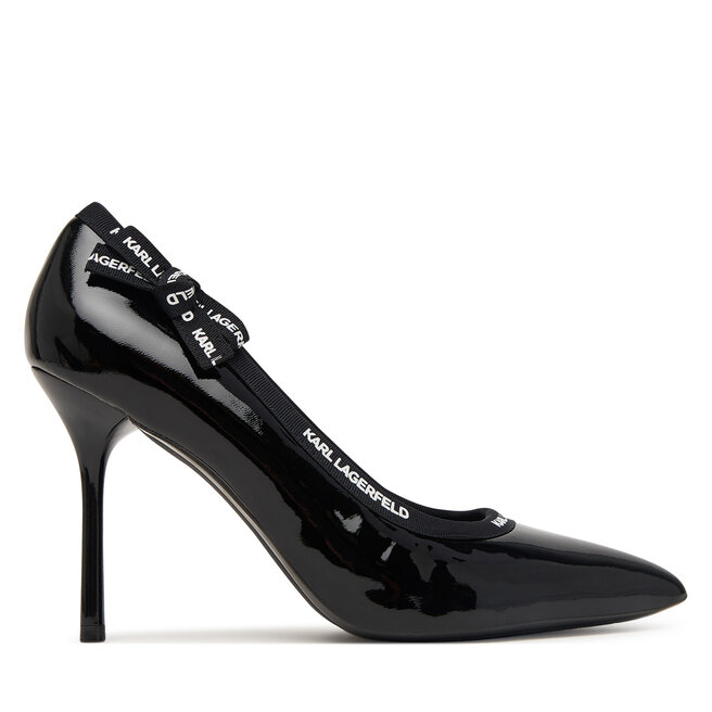 Szpilki KARL LAGERFELD KL30908R Czarny - kobiece