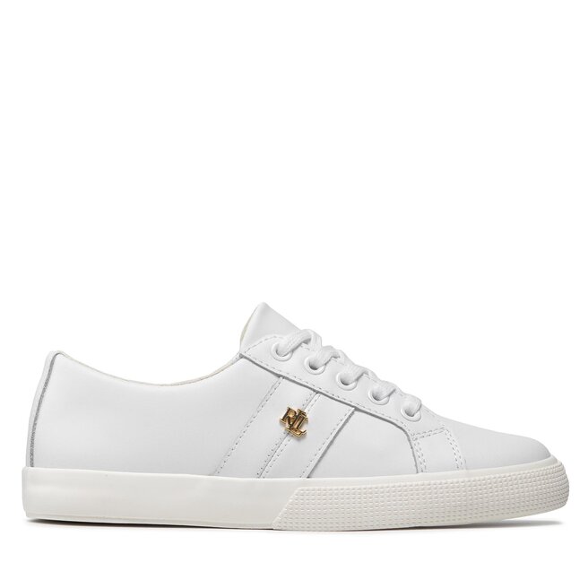 Sneakersy Lauren Ralph Lauren Janson II 802830937006 Biały - kobiece