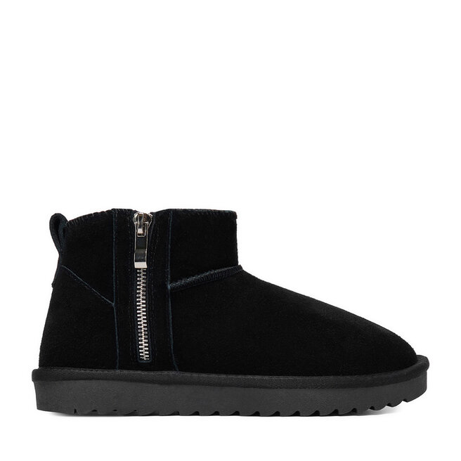 Śniegowce DeeZee DZ-80 BLACK Czarny - kobiece