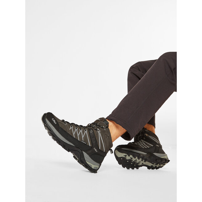 Trekkingi CMP Rigel Mid Trekking Shoes Wp 3Q12947 Szary - męskie
