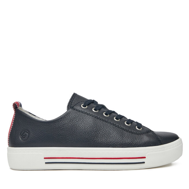 Sneakersy Remonte D0900-15 Granatowy - kobiece