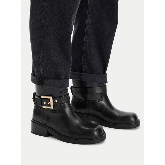 Botki Armani Exchange XW001654 AF17476 UC001 Czarny - kobiece