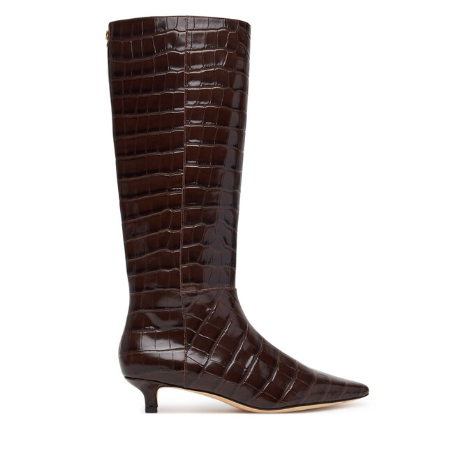 Kozaki LAUREN RALPH LAUREN Frncsa Tl 802P18306001 Brązowy ciemny - kobiece