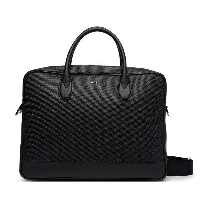 Torba na laptopa BOSS 50573486 Czarny -