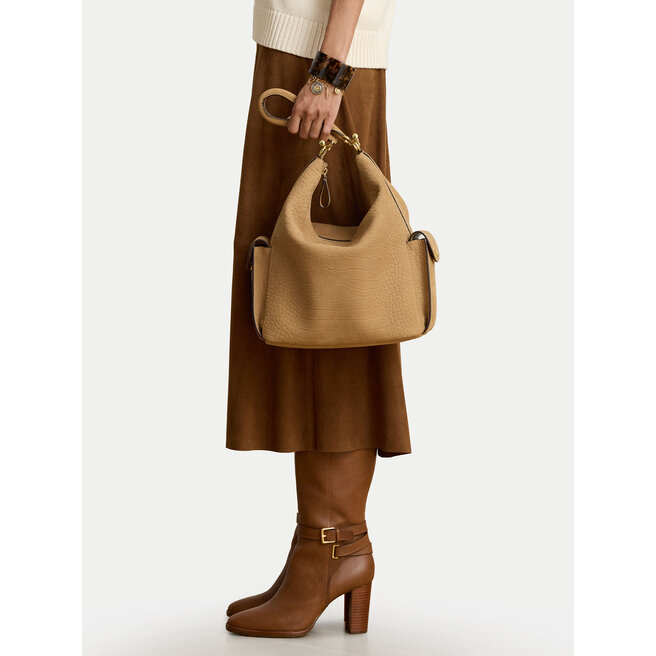 Torebka LAUREN RALPH LAUREN 431P18458001 Brązowy jasny -