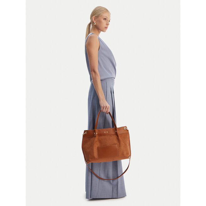 Torebka Armani Exchange XW001211 AF22645 U6119 Brązowy -