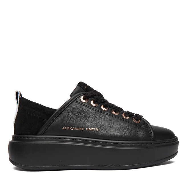 Sneakersy Alexander Smith Wembley ASBCWHW-0525-TBK Czarny - kobiece