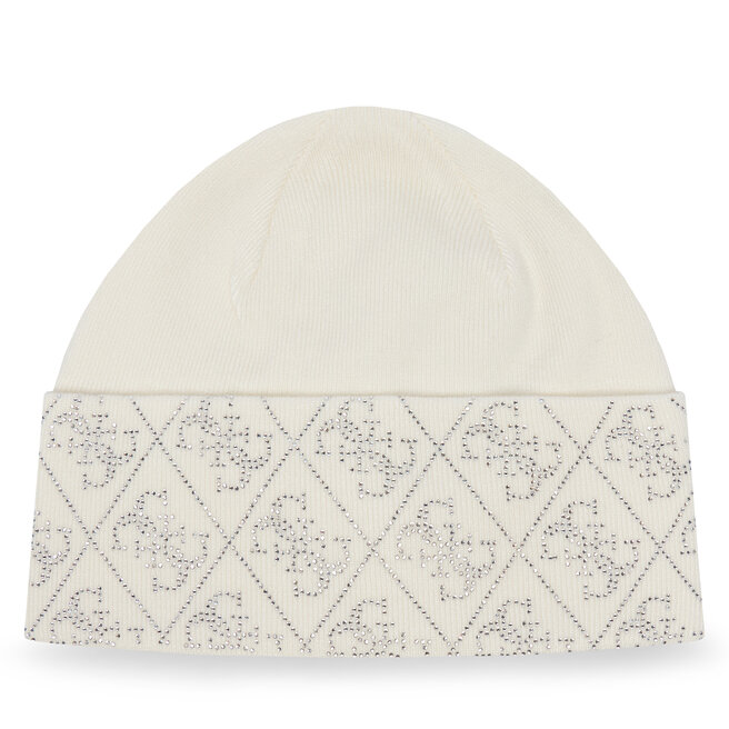 Czapka Guess W5BZ20 Z2NQ2 Kremowy -