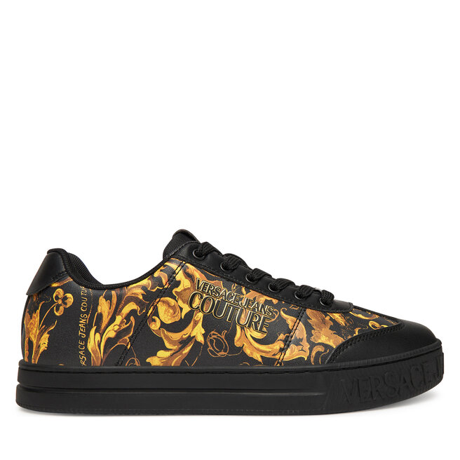 Sneakersy Versace Jeans Couture 79YA3SK6 Czarny - męskie