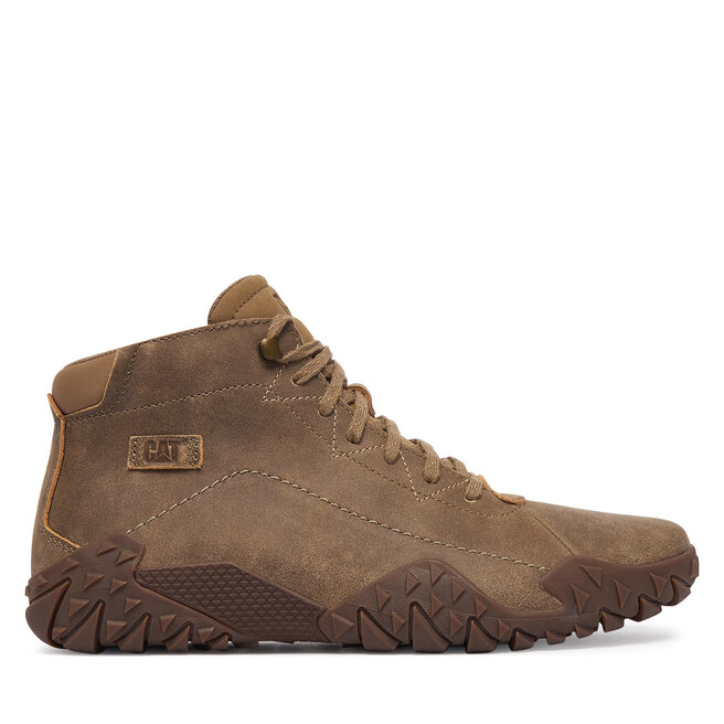Trzewiki CAT Footwear Gridlock HI P726758 Beżowy ciemny - męskie