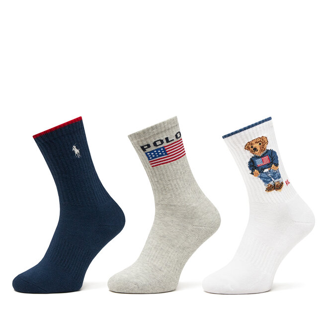 Skarpety długie Polo Ralph Lauren 455968680001 Kolorowy - kobiece