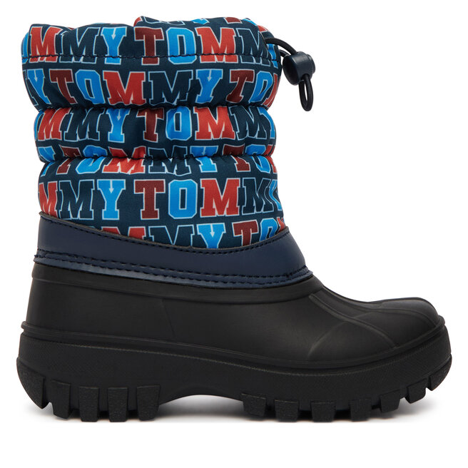 Śniegowce Tommy Hilfiger Seattle T1XD-35304-1970 M Granatowy - chłopięce