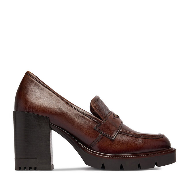 Loafersy G-STAR CEO-WI34-CLEVELAND-05 Brązowy - kobiece