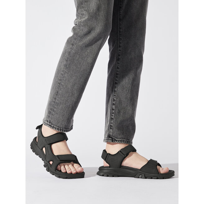 Sandały Timberland Lincoln Peak Strap Sandal TB0A5T5G0151 Czarny - męskie