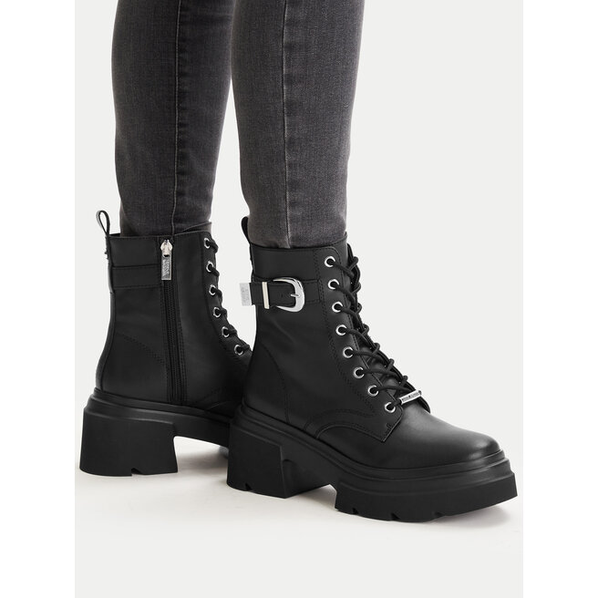 Trzewiki Steve Madden Braker SM11005039 Czarny - kobiece