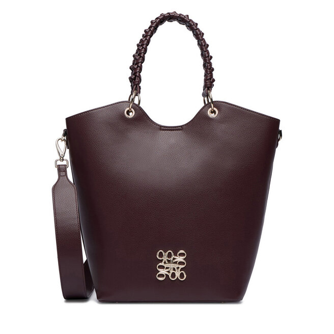 Torebka Nine West EO-HIDDEN CHARM-LDA9444 Bordowy -