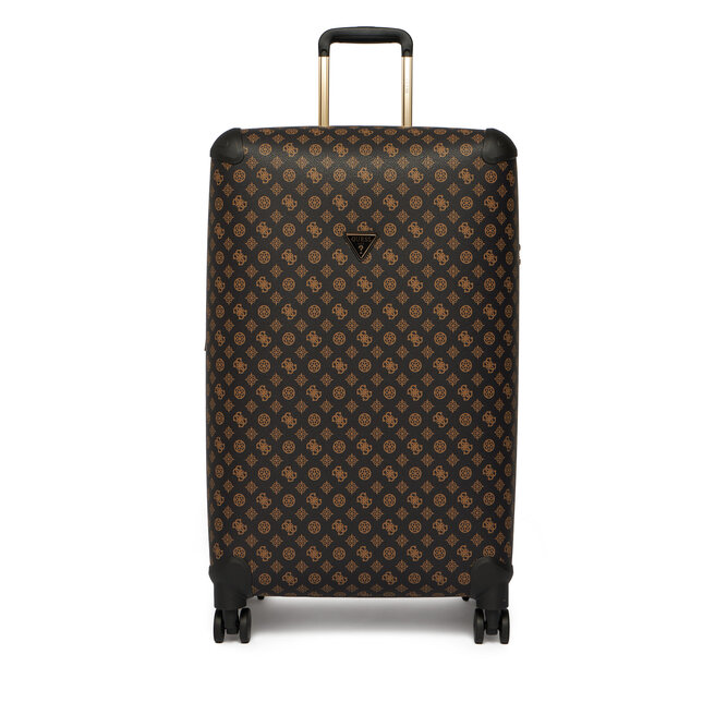 Walizka duża Guess Wilder Travel TWHP74 52988 Brązowy ciemny -