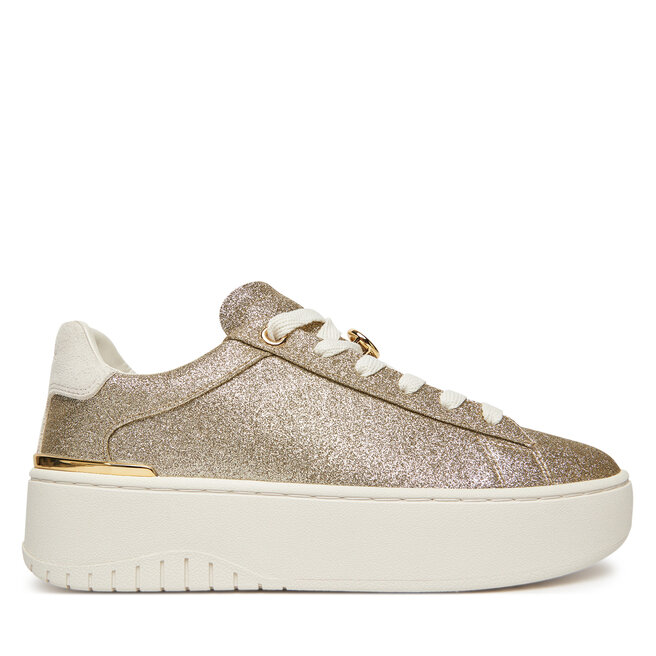 Sneakersy MICHAEL Michael Kors Dottie 43F5DTFS1M Złoty - kobiece