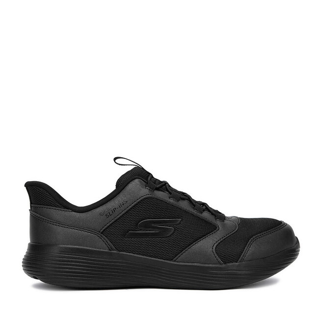 Sneakersy Skechers GO RUN 400 V2 TETRA SPEED 303855L BBK Czarny - chłopięce
