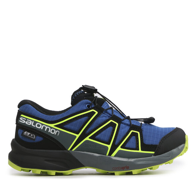 Buty do biegania Salomon Speedcross Cswp J 417258 09 M0 Niebieski - dziecięce