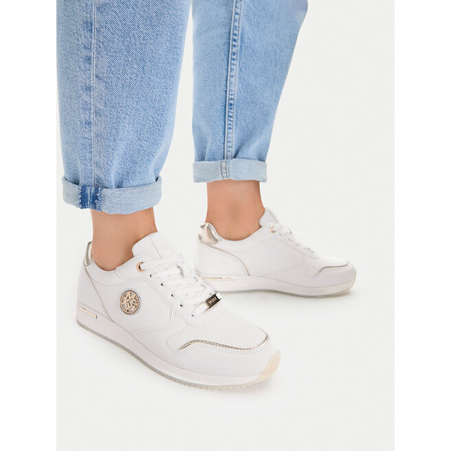 Sneakersy MEXX CEO-MI001013251W Écru - kobiece
