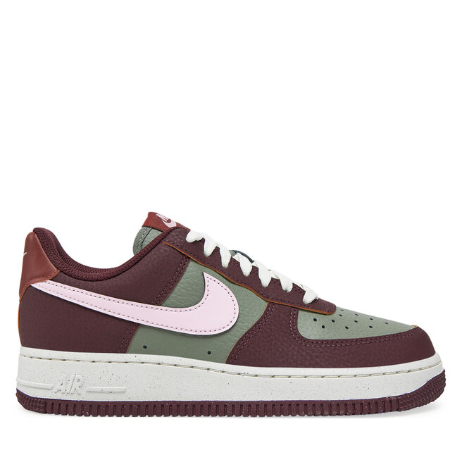Sneakersy Nike Air Force 1 '07 Next Nature Wmns HQ4047 Bordowy - kobiece