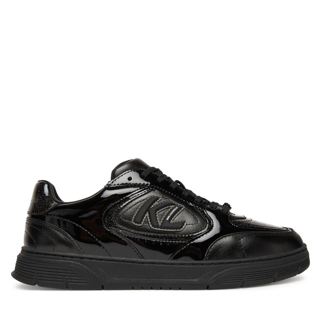 Sneakersy KARL LAGERFELD Kourtney KL63025 Czarny - kobiece