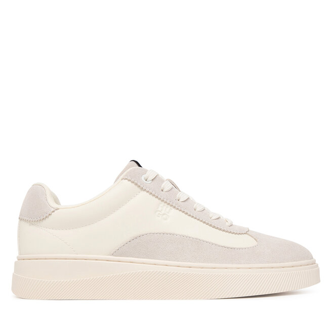 Sneakersy HUGO Lyzz 50578998 Kremowy - kobiece