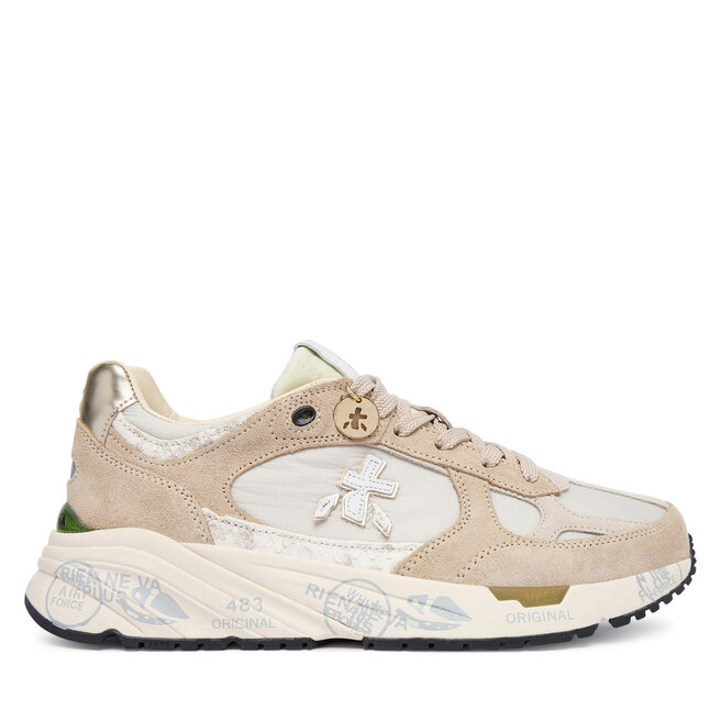 Sneakersy Premiata Mased Var 8116 Beżowy - kobiece