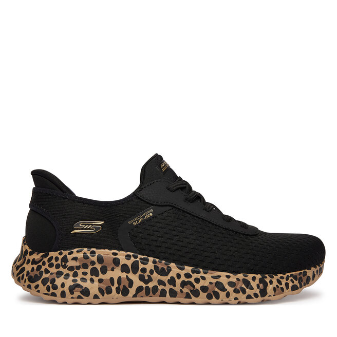 Sneakersy Skechers BOBS Sport Squad Chaos - Daily Prowl 117246/BLK Czarny - kobiece