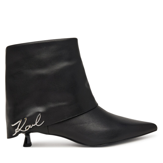 Botki KARL LAGERFELD KL30141 Czarny - kobiece