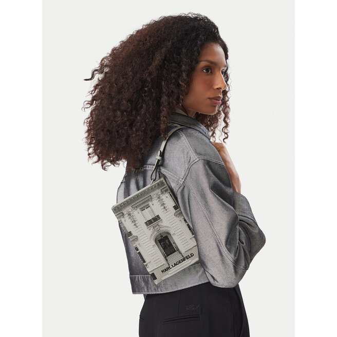 Torebka KARL LAGERFELD B4W30365 Szary -