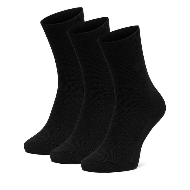Skarpety długie G-Star Raw CEO_LA_G-STAR_11968_W_AW25 (3-PACK) Czarny - męskie