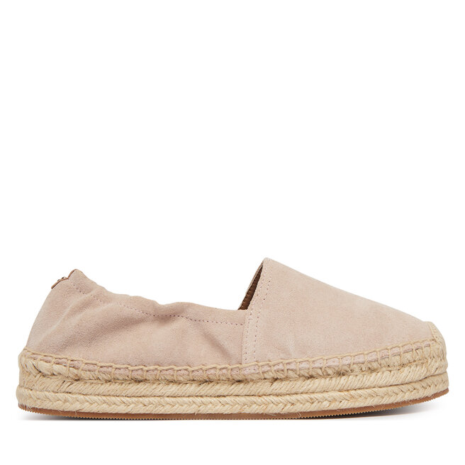 Espadryle BOSS Madeira 50563438 Beżowy jasny - kobiece