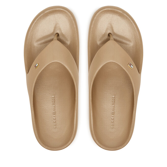 Japonki Tommy Hilfiger Pearlized FW0FW09201 Beżowy -