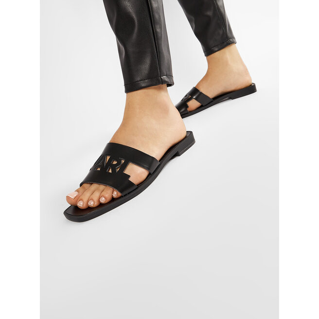 Klapki KARL LAGERFELD KL80405 Czarny -