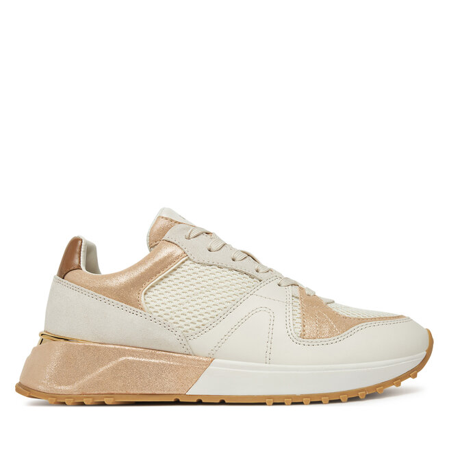 Sneakersy MICHAEL Michael Kors 43S5JMFS6L Écru - kobiece
