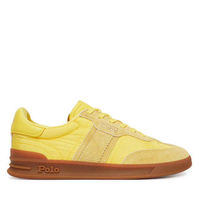 Sneakersy Polo Ralph Lauren 804P04919004 Żółty - kobiece