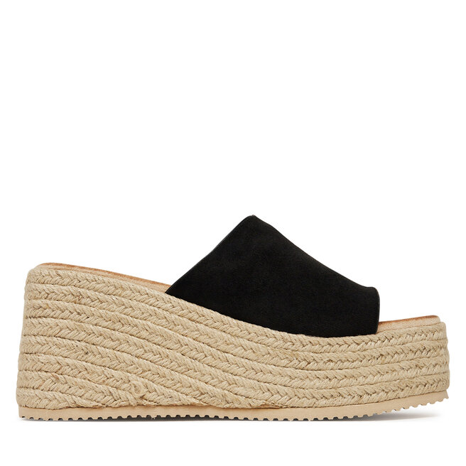 Espadryle DeeZee LE601-113 Czarny - kobiece