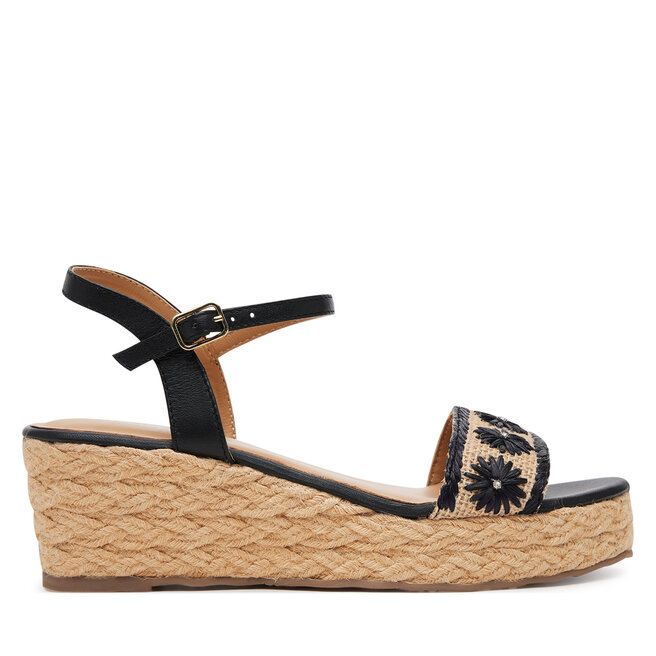 Espadryle Gioseppo Candia 74863-P Czarny - kobiece