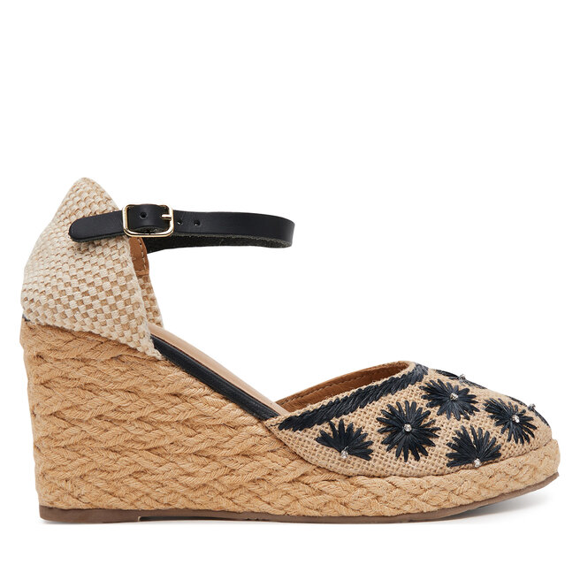 Espadryle Gioseppo Bennett 74861-P Czarny - kobiece