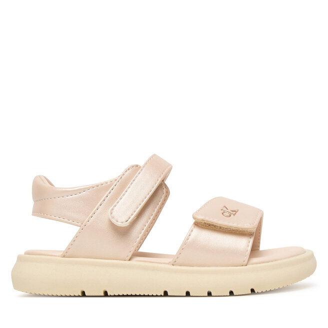 Sandały Calvin Klein Velcro Sandal V1A2-83241-1372 M Różowy - dziewczęce