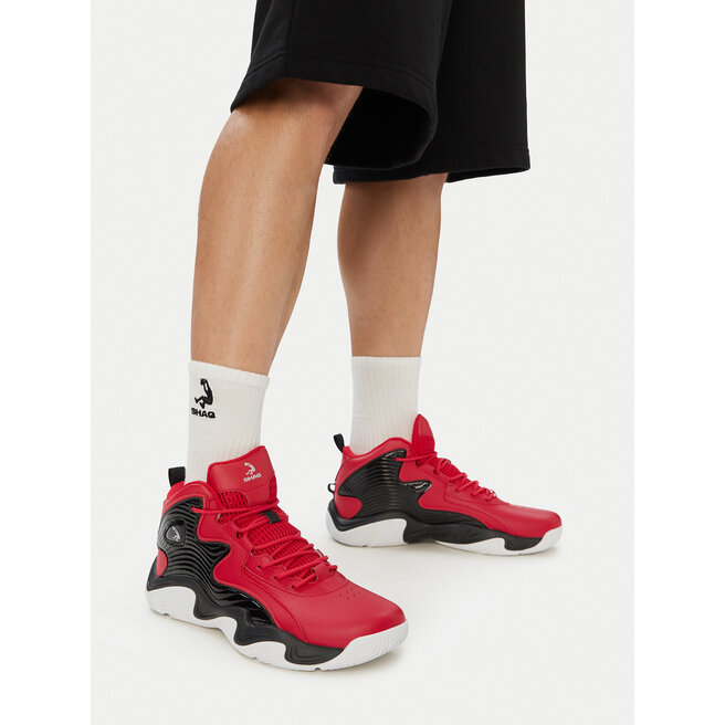 Buty do koszykówki SHAQ EO-DEVASTATOR 3.0 AQ95078M-R Czerwony - męskie